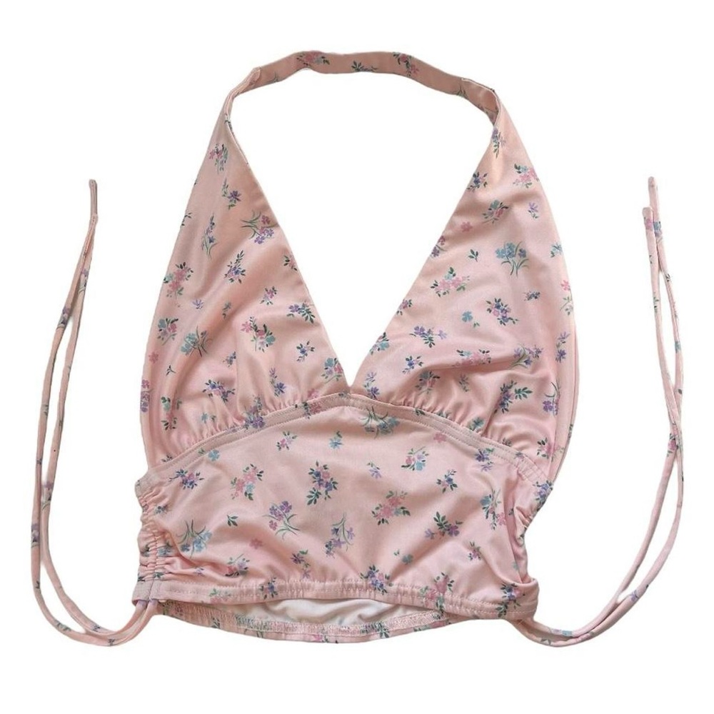 Princess Polly light pink floral tank